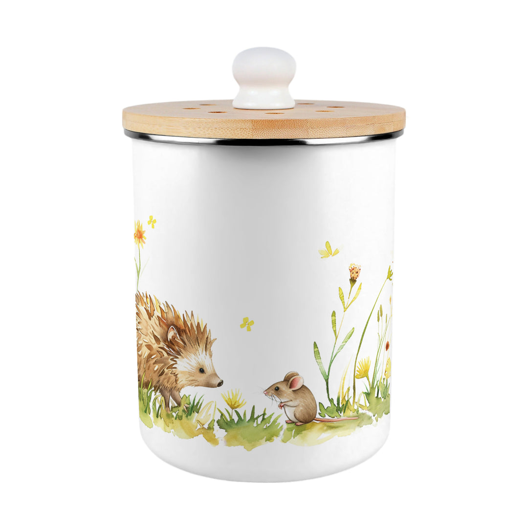 Purely Home Hedgehog & Mouse Toller Compost Caddy