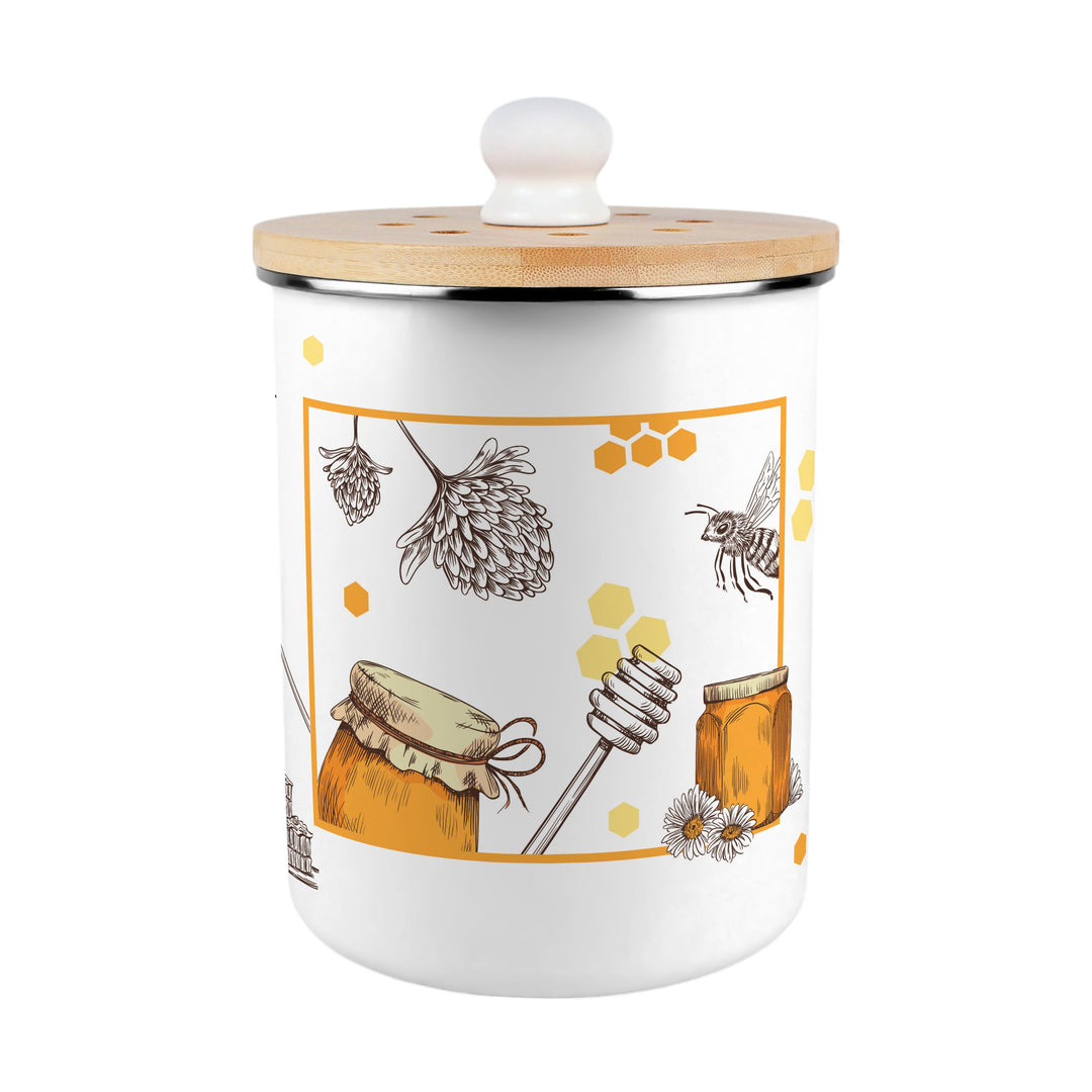 Purely Home Honey Bee Farm Toller Compost Caddy