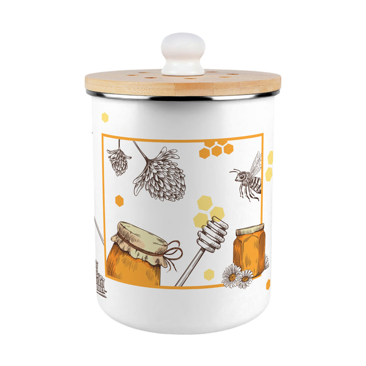 Purely Home Honey Bee Farm Toller Compost Caddy