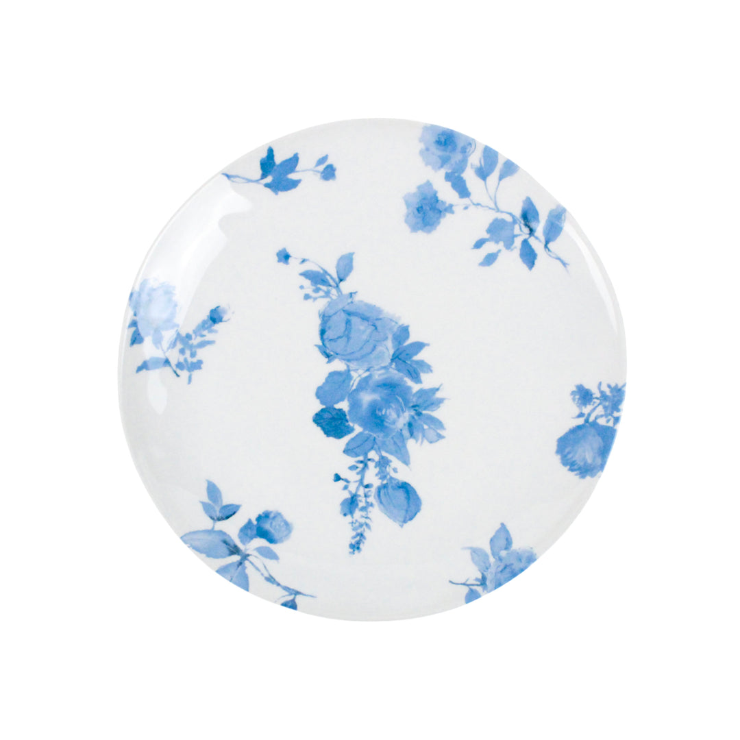 Cottage Blue Floral Melamine Side Plates