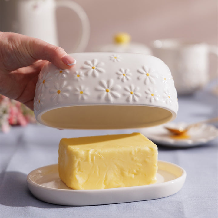 Price & Kensington Daisy Butter Dish