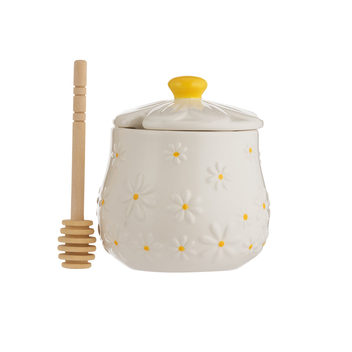 Price & Kensington Daisy Honey Pot & Drizzler Gift Box