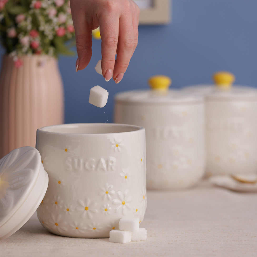 Price & Kensington Daisy Sugar Jar