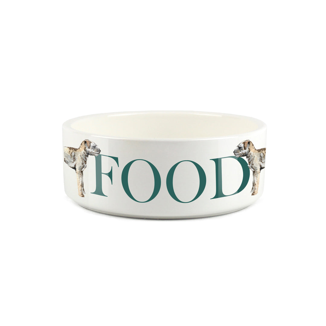 Purely Home Life's Better With A Dog Ceramic Bowl Set - Border Terrier