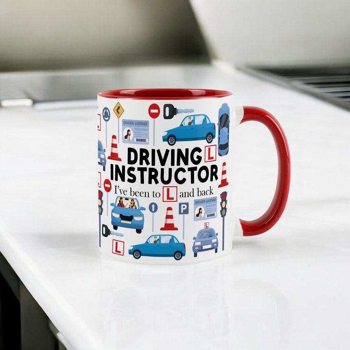 Purely Home Driving Instructor Ceramic Mug