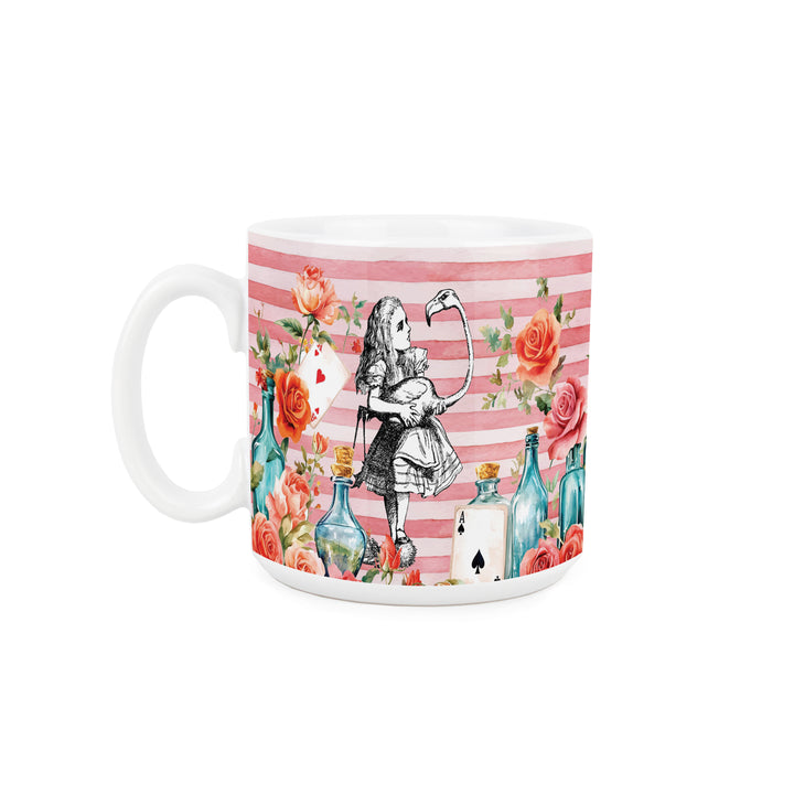 Purely Home Alice's Adventures Ceramic Mug Set