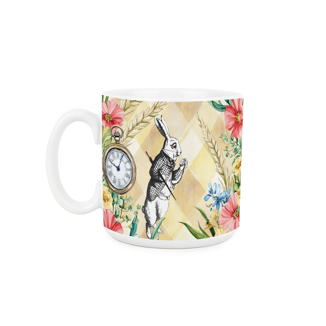 Purely Home Alice's Adventures Ceramic Mug Set