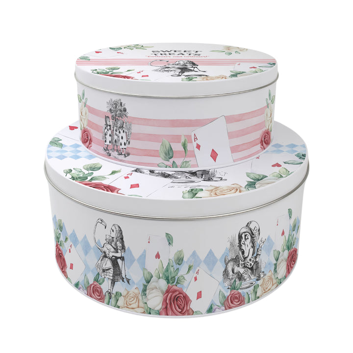 Purely Home Alice's Adventures Round Cake Tins