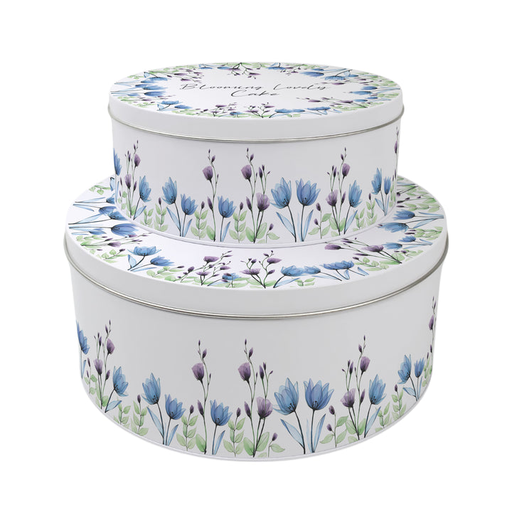 Purely Home Blooming Lovely Round Cake Tins