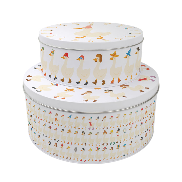 Purely Home Silly Goose Round Cake Tins