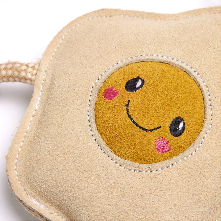 Green & Wilds Eco Dog Toy - Eggy the Fried Egg