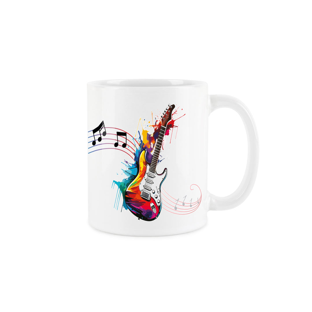 Purely Home Abstract Instruments Ceramic Mug
