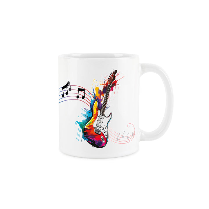 Purely Home Abstract Instruments Ceramic Mug
