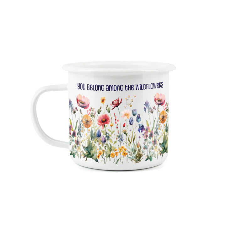 Purely Home Wildflowers Enamel Mug