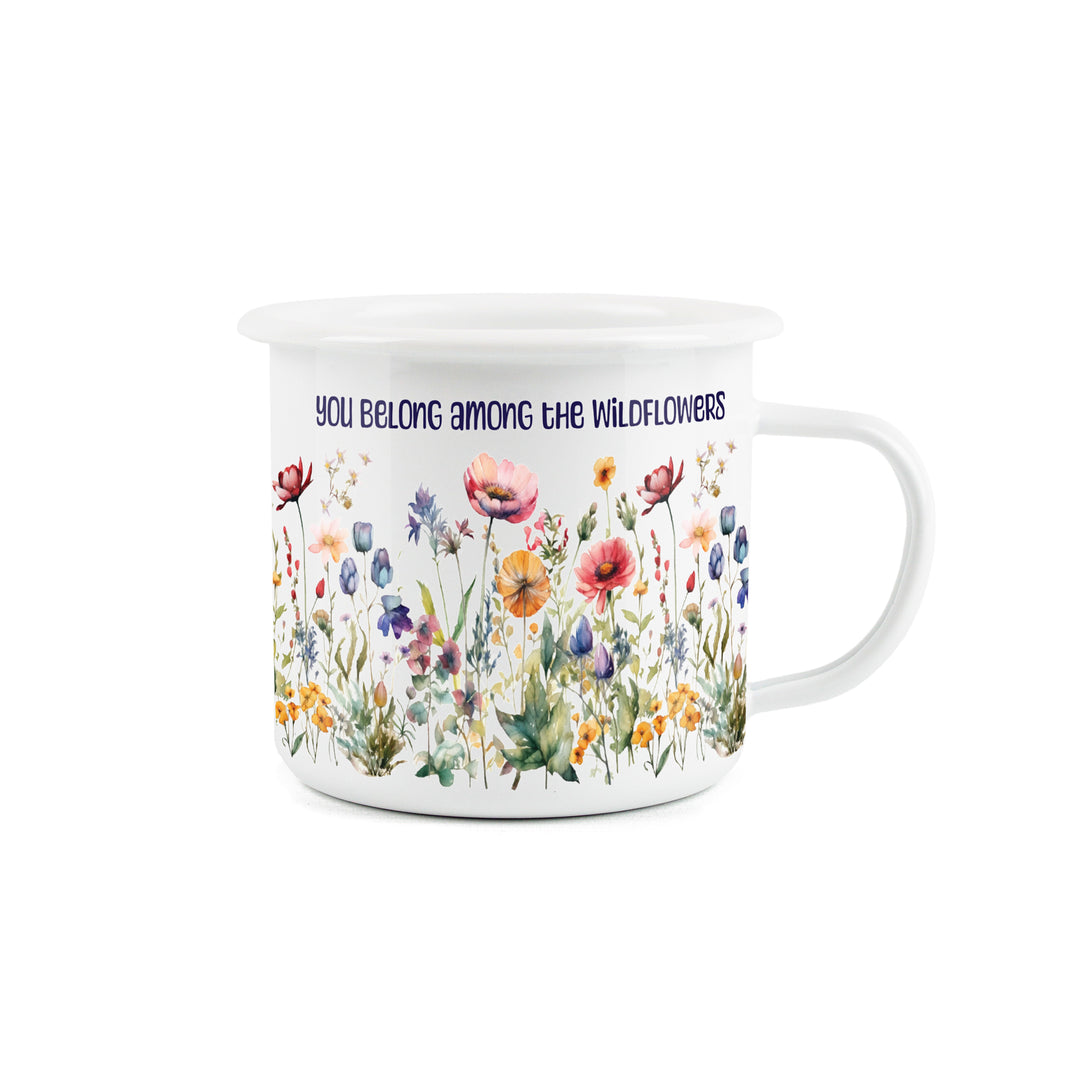 Purely Home Wildflowers Enamel Mug