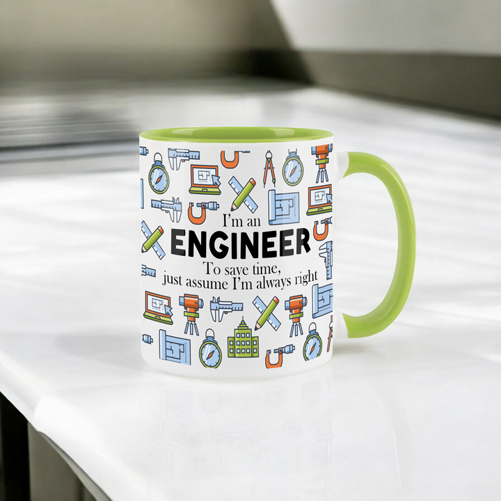 Purely Home Engineer Ceramic Mug