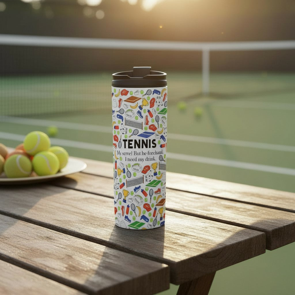 Purely Home Tennis Travel Flask
