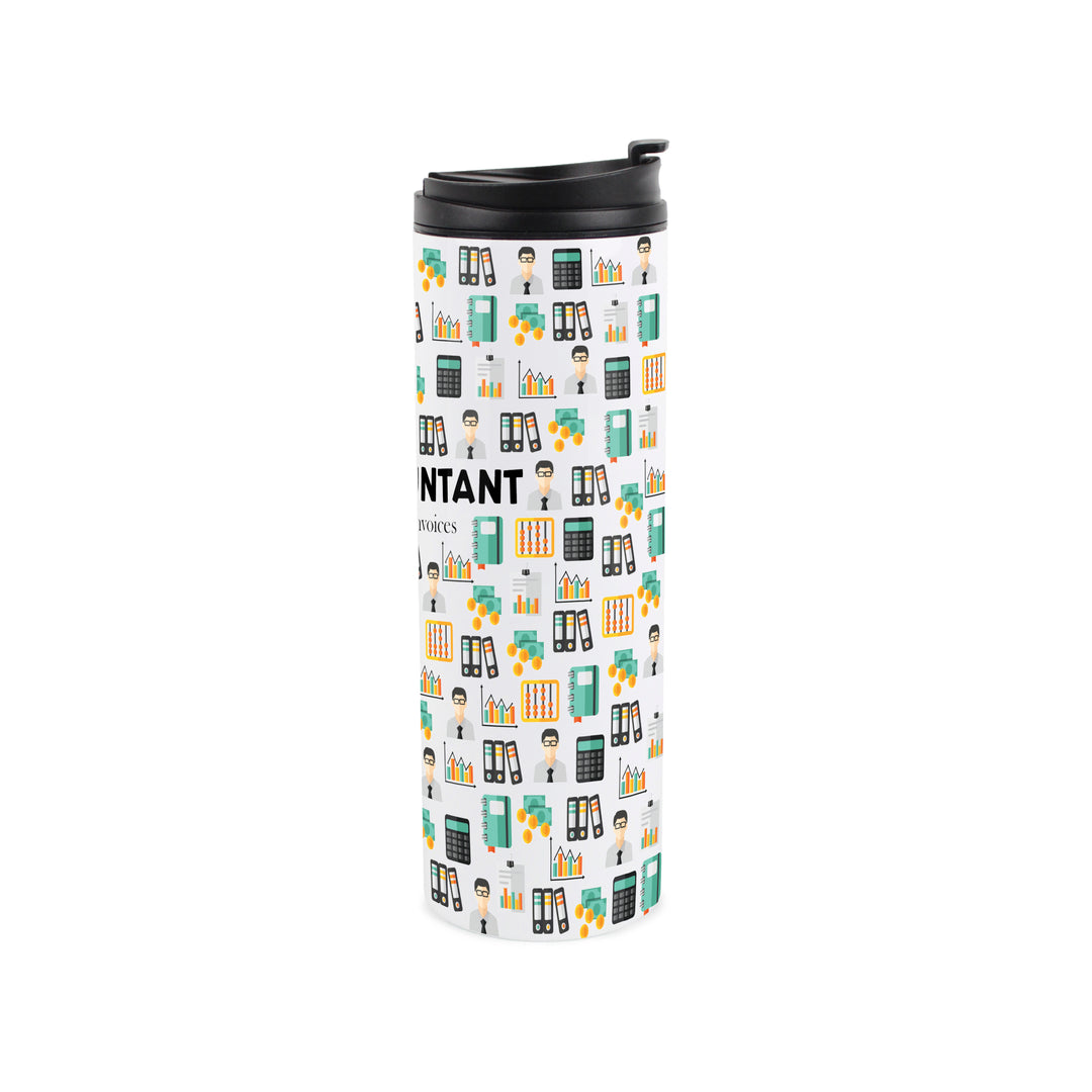Purely Home Accountant Travel Flask