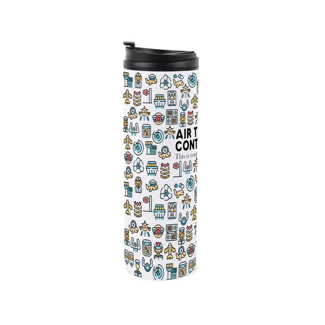 Purely Home Air Traffic Controller Travel Flask