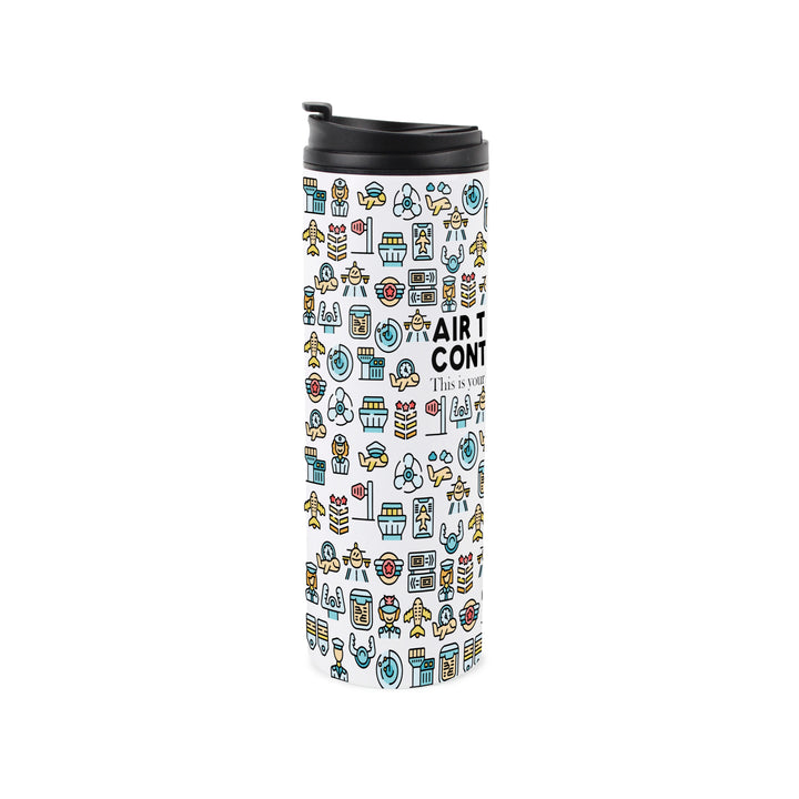 Purely Home Air Traffic Controller Travel Flask