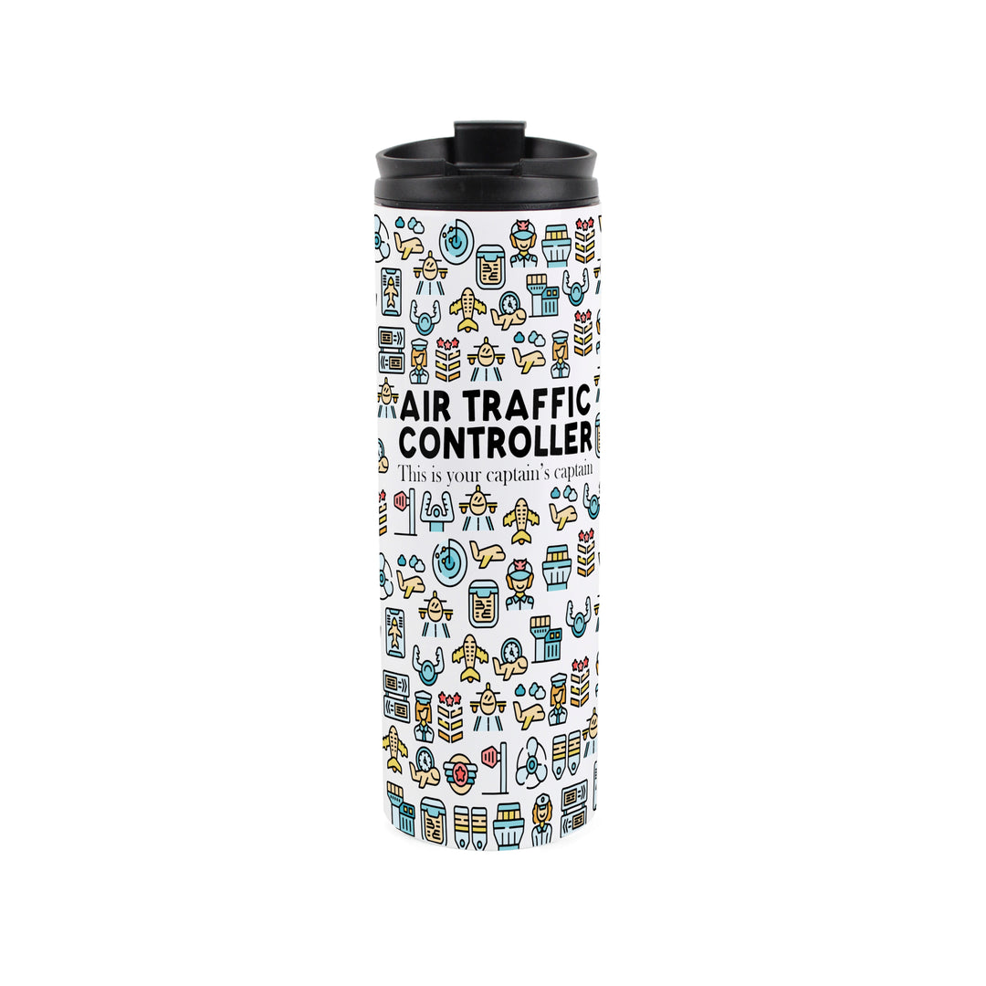 Purely Home Air Traffic Controller Travel Flask