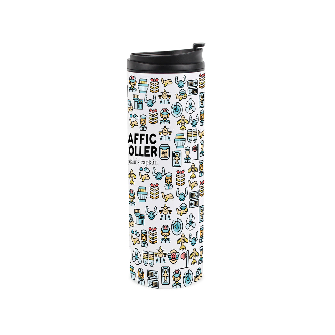 Purely Home Air Traffic Controller Travel Flask
