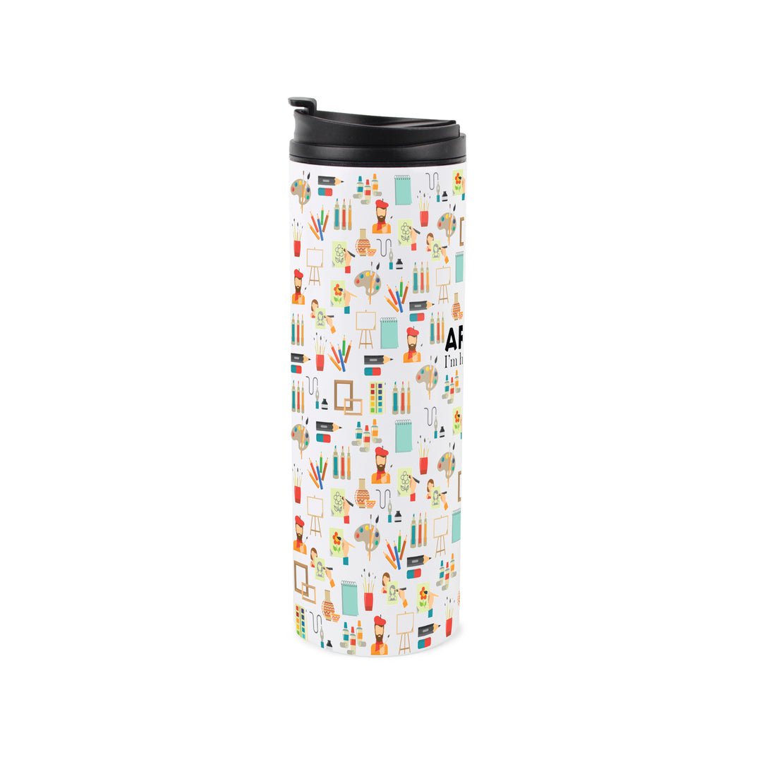 Purely Home Artist Travel Flask