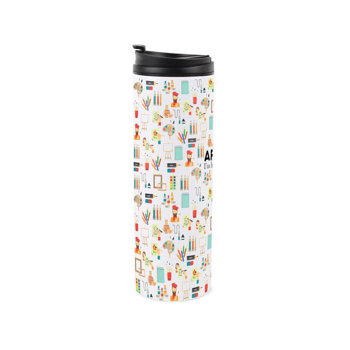 Purely Home Artist Travel Flask