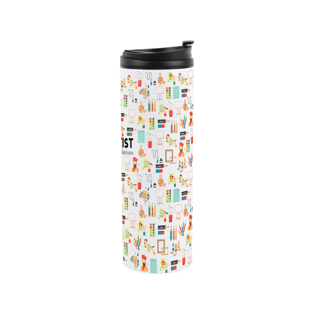 Purely Home Artist Travel Flask