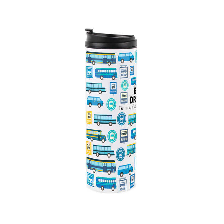 Purely Home Bus Driver Travel Flask