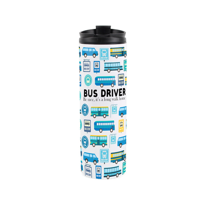 Purely Home Bus Driver Travel Flask