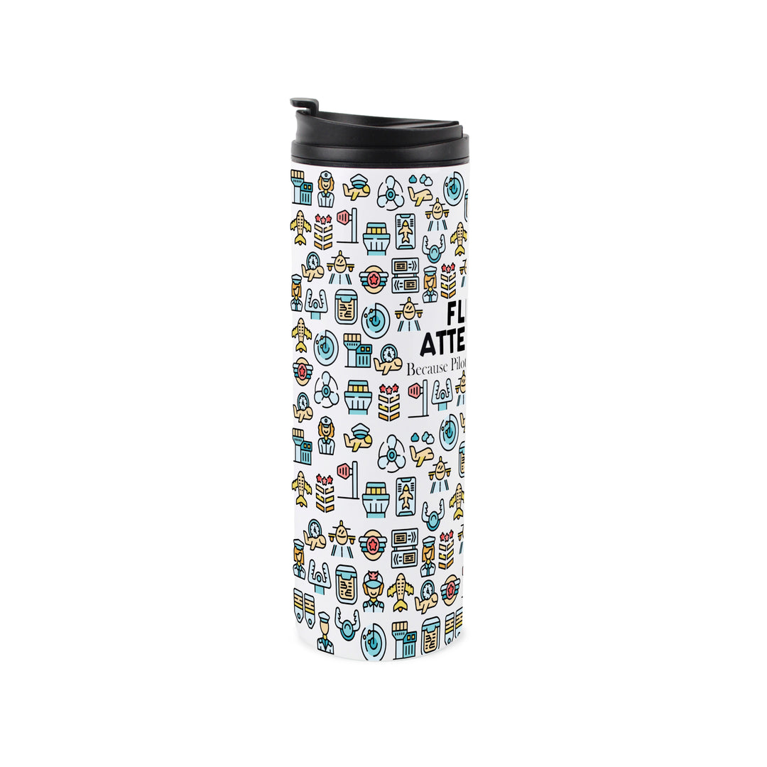 Purely Home Flight Attendant Travel Flask