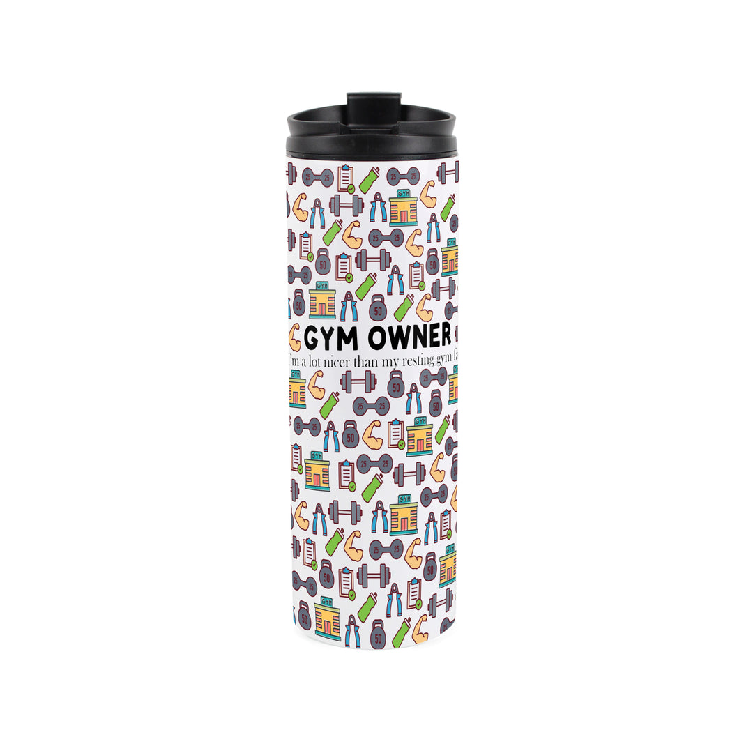 Purely Home Gym Owner Travel Flask