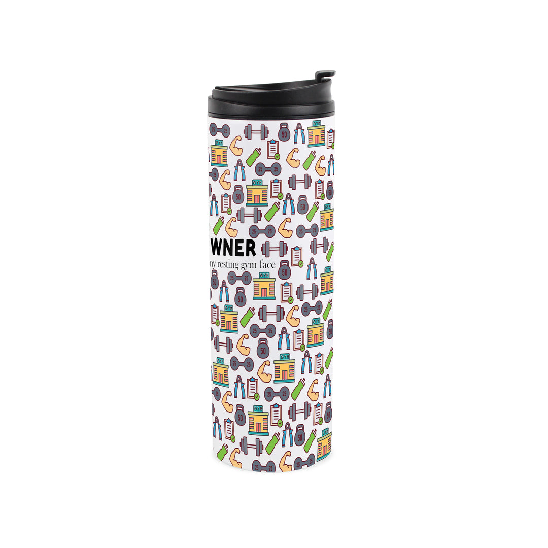 Purely Home Gym Owner Travel Flask