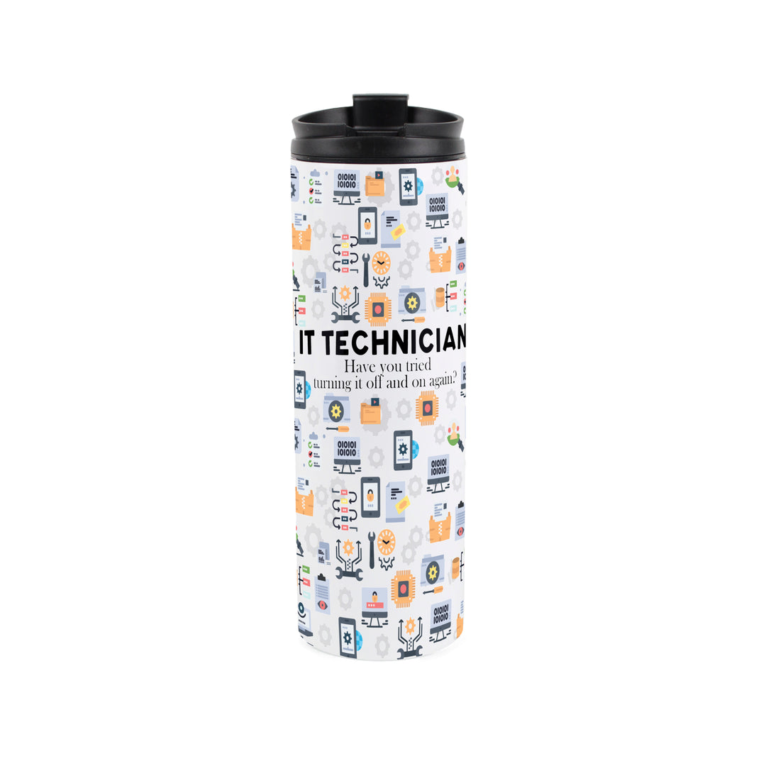 Purely Home IT Technician Travel Flask
