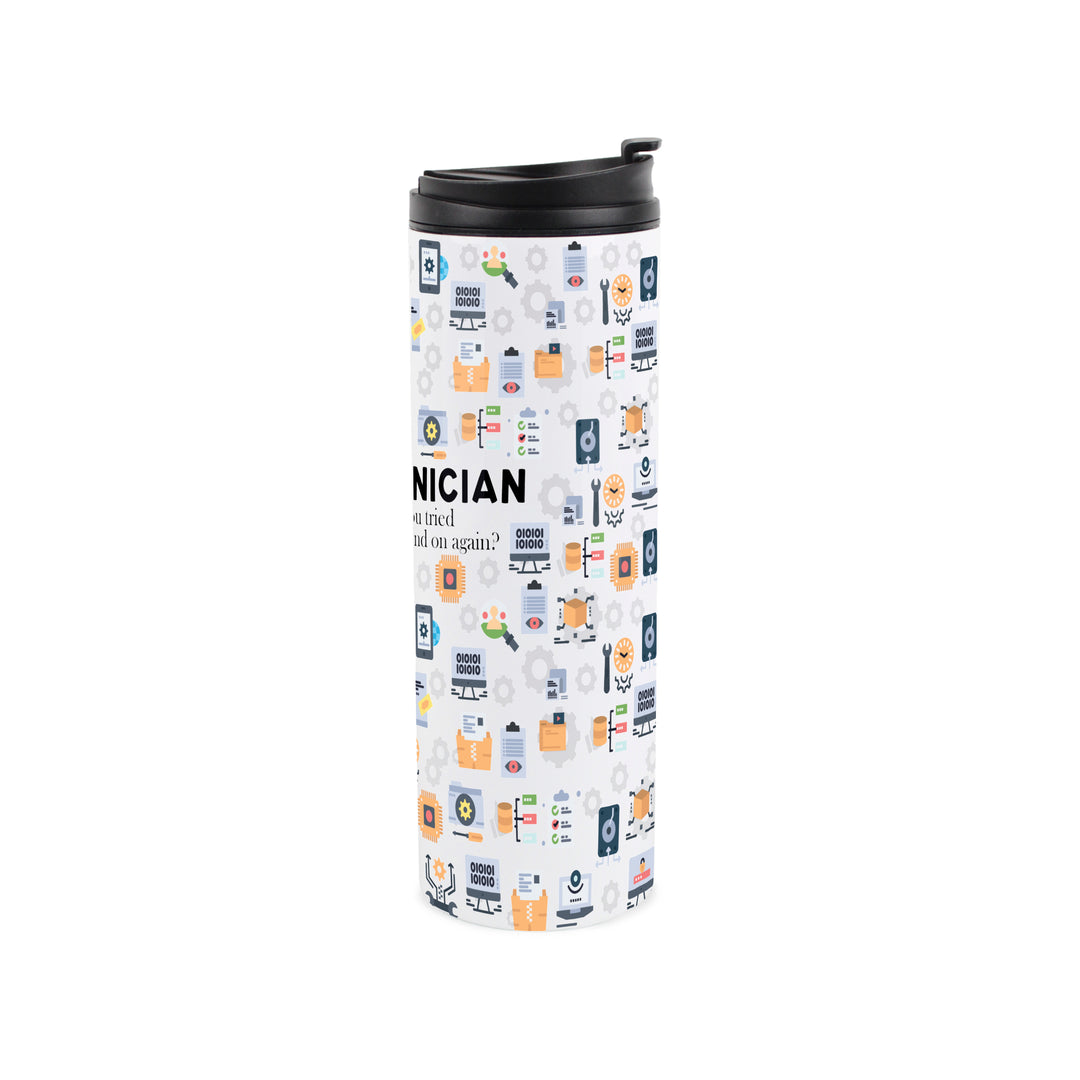 Purely Home IT Technician Travel Flask