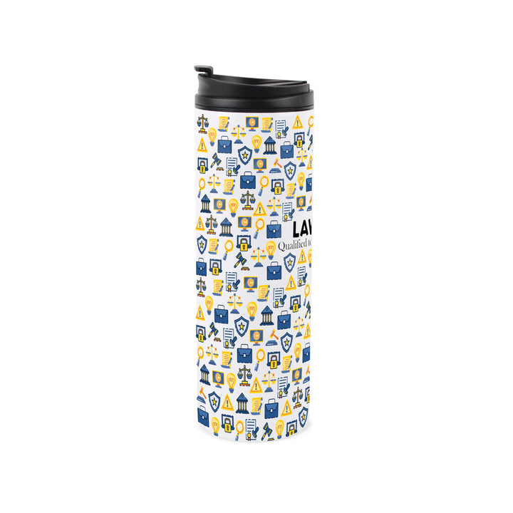Purely Home Lawyer Travel Flask