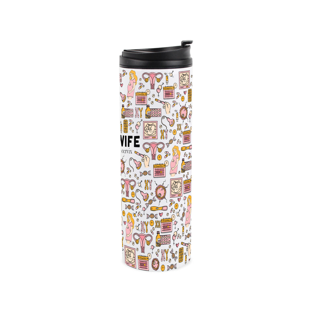 Purely Home Midwife Travel Flask