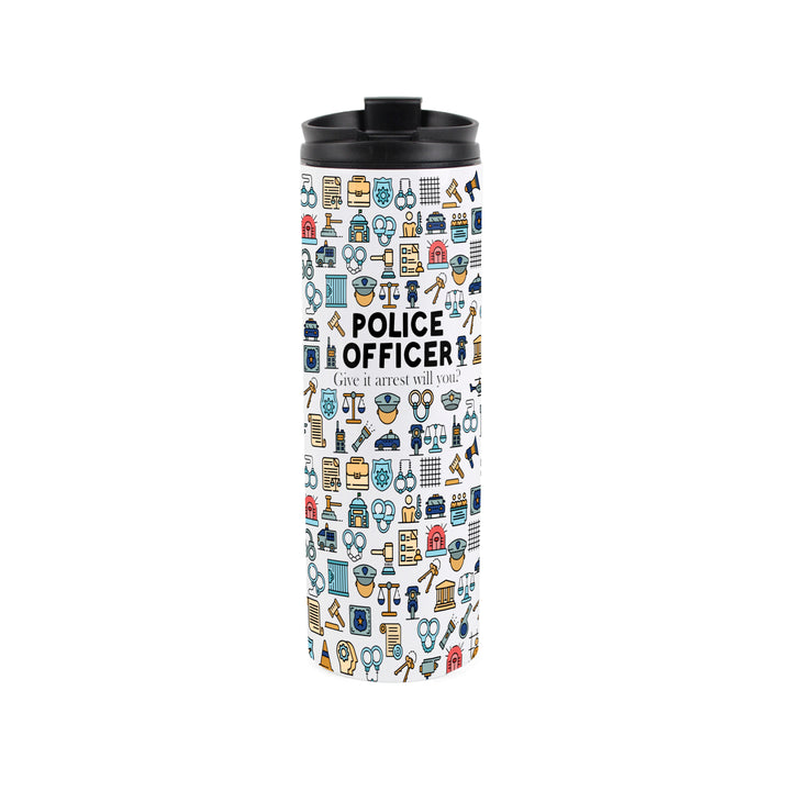 Purely Home Police Officer Travel Flask