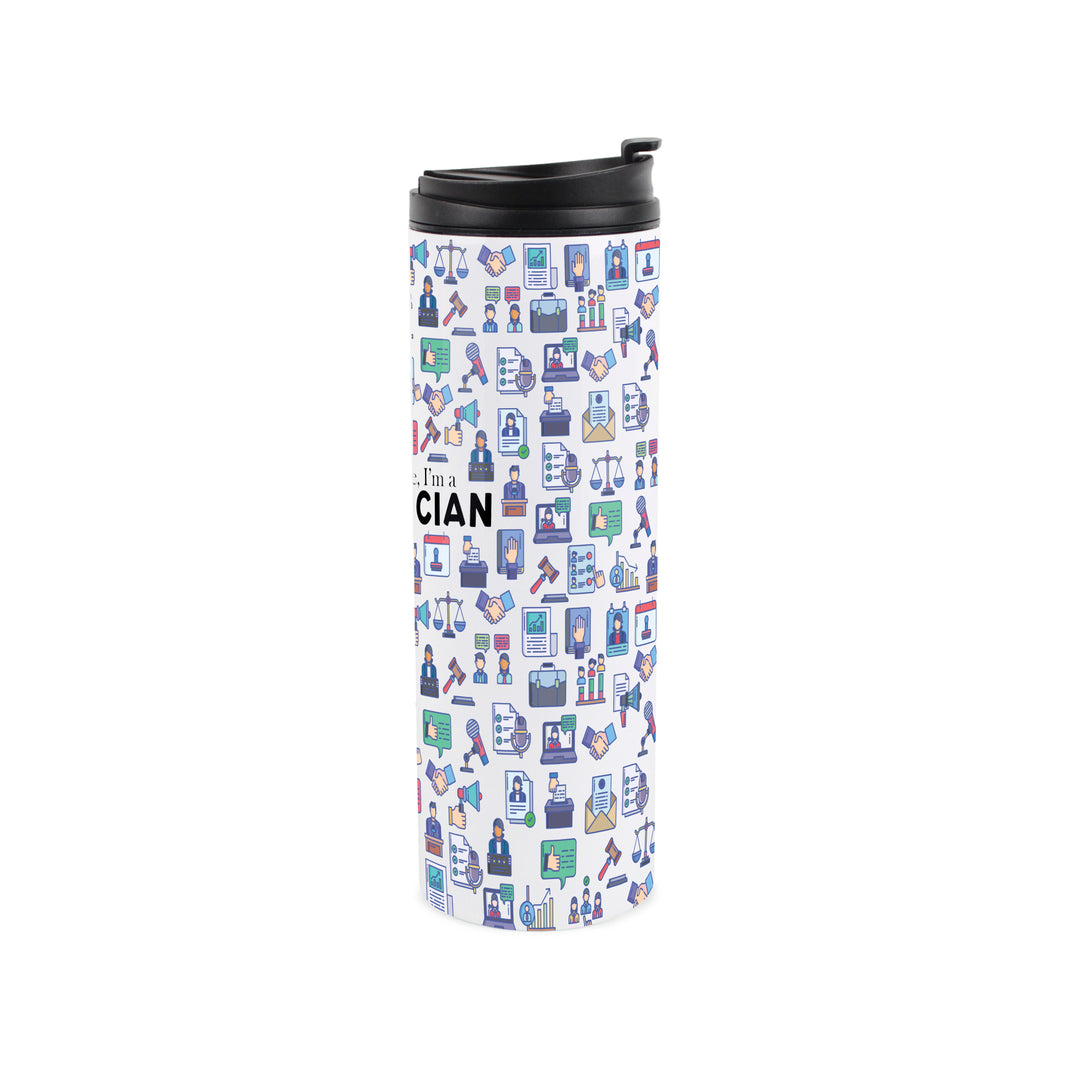 Purely Home Politician Travel Flask
