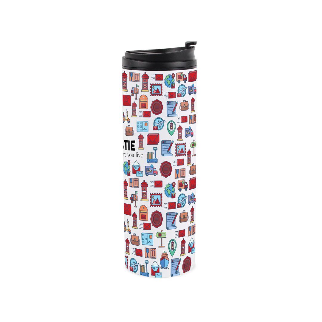 Purely Home Postie Travel Flask