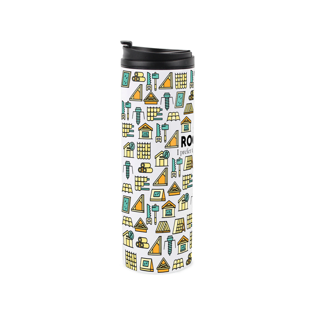 Purely Home Roofer Travel Flask