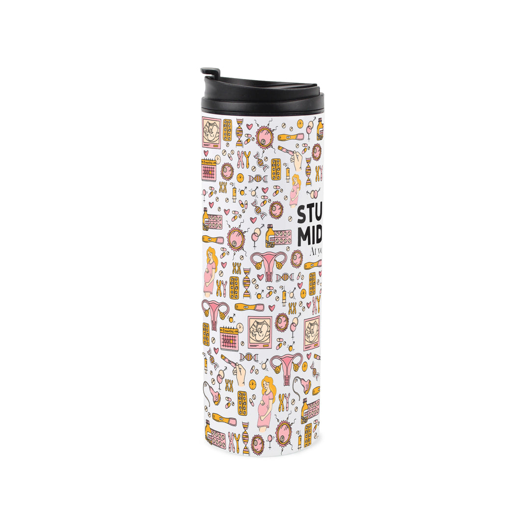 Purely Home Student Midwife Travel Flask