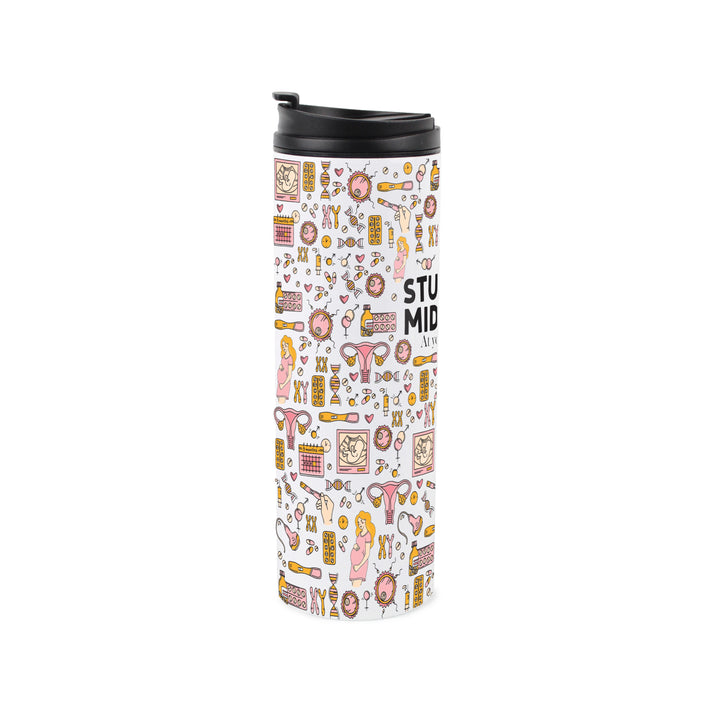 Purely Home Student Midwife Travel Flask