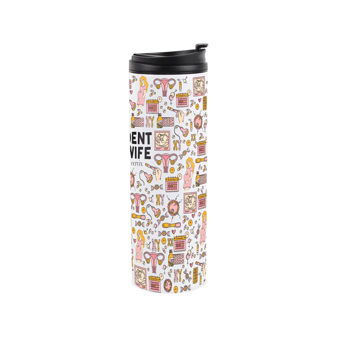 Purely Home Student Midwife Travel Flask
