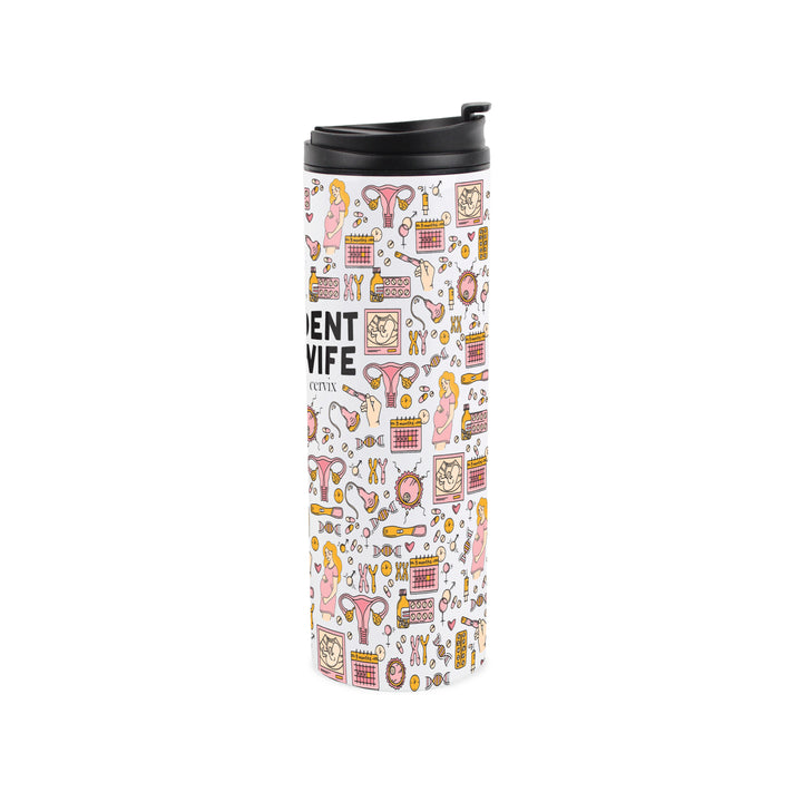 Purely Home Student Midwife Travel Flask