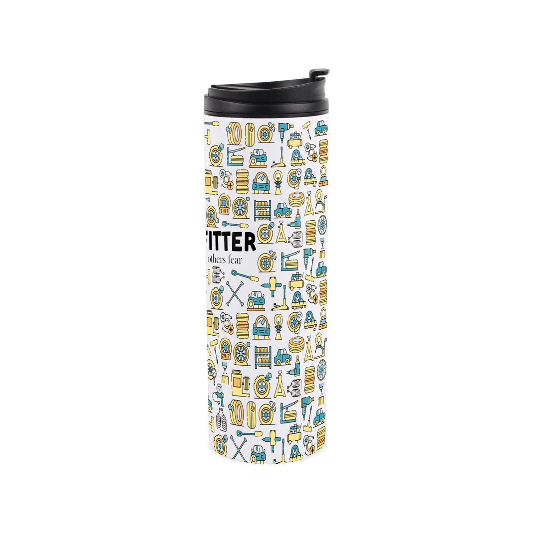 Purely Home Tyre Fitter Travel Flask