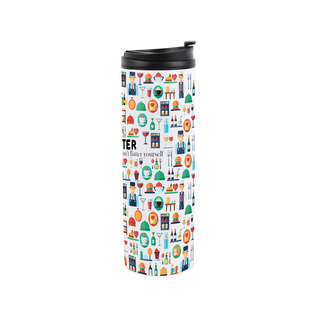 Purely Home Waiter Travel Flask