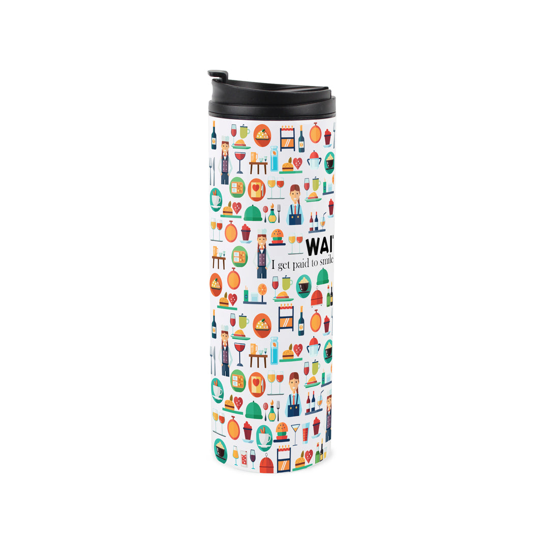 Purely Home Waitress Travel Flask