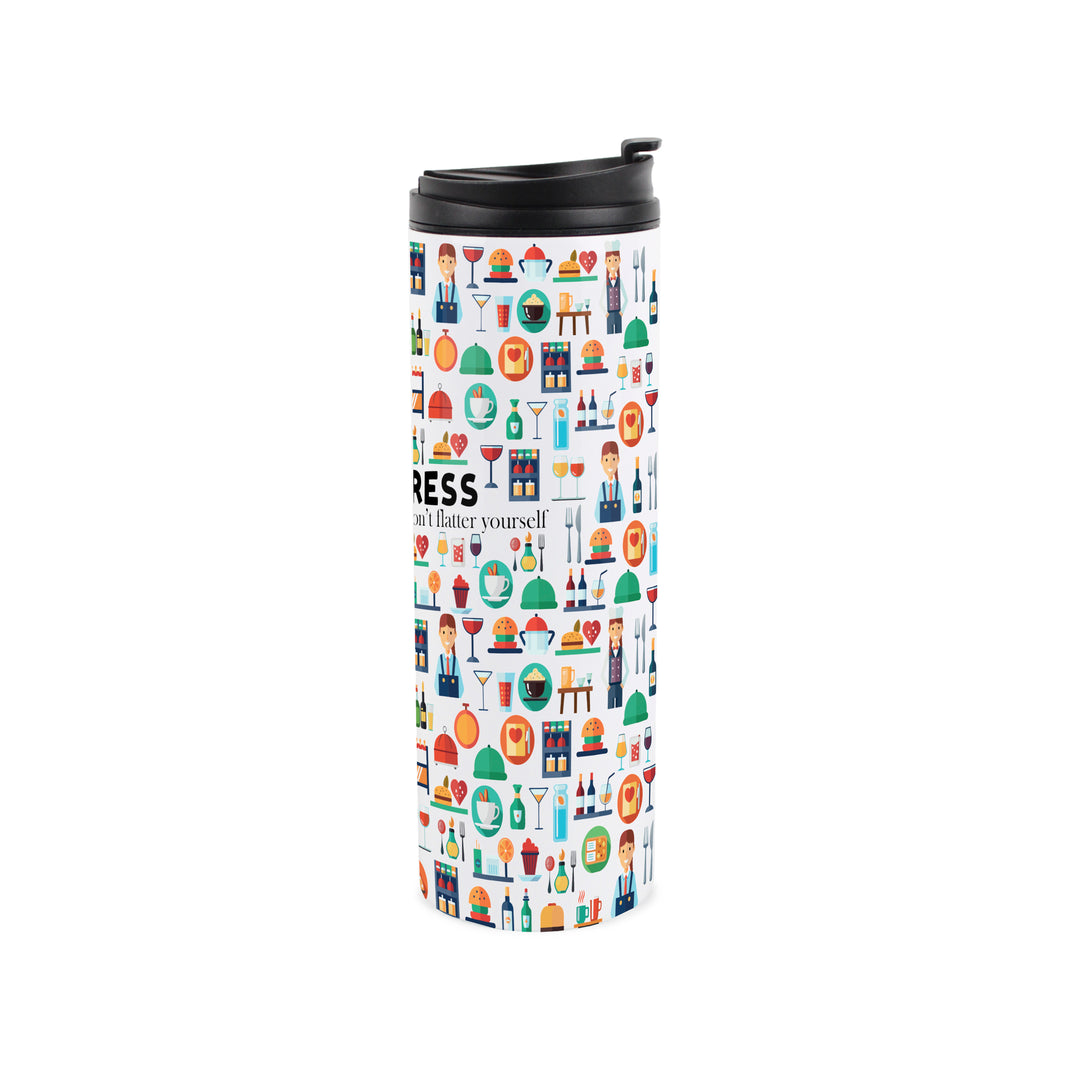 Purely Home Waitress Travel Flask